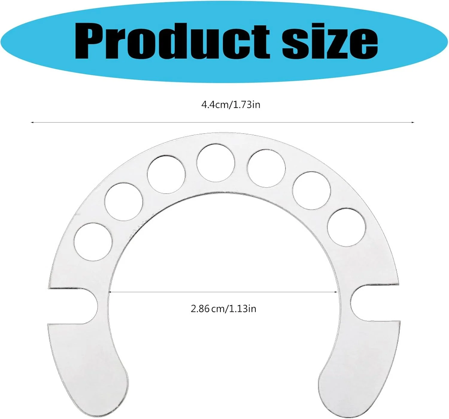 واشرهای فاصله‌انداز هدست دوچرخه با نصب آسان، ضخامت 1 تا 5 میلی‌متر، قابل تنظیم برای افزایش راحتی دوچرخه‌سواری، سختی بالا