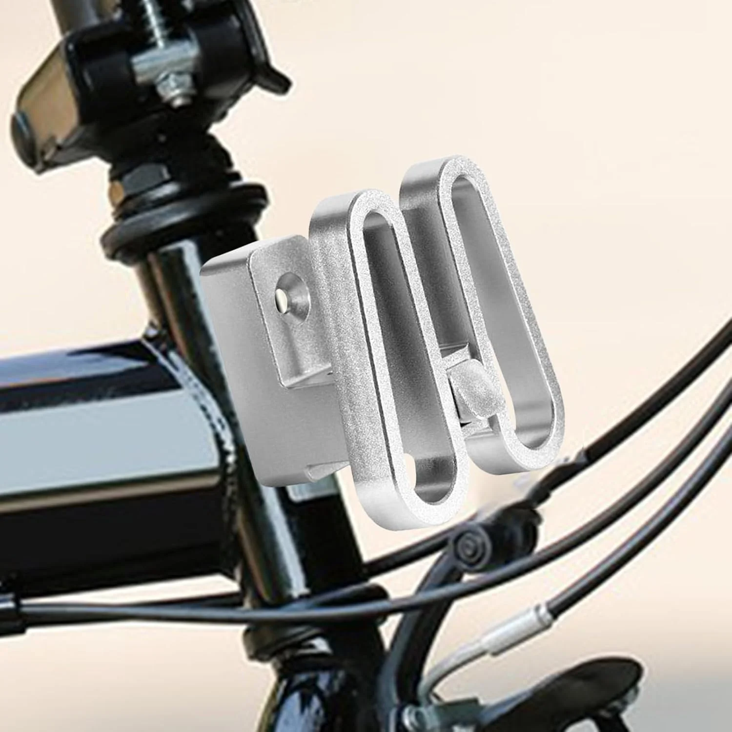 نگهدارنده جلویی دوچرخه | نگهدارنده جلویی دوچرخه آلیاژ آلومینیوم | قفسه بار برای کمپینگ در فضای باز، کوهستان، گاراژ، تحویل، دانشگاه، مدرسه، ساحل، سفر، جاده، پارک، پیک نیک