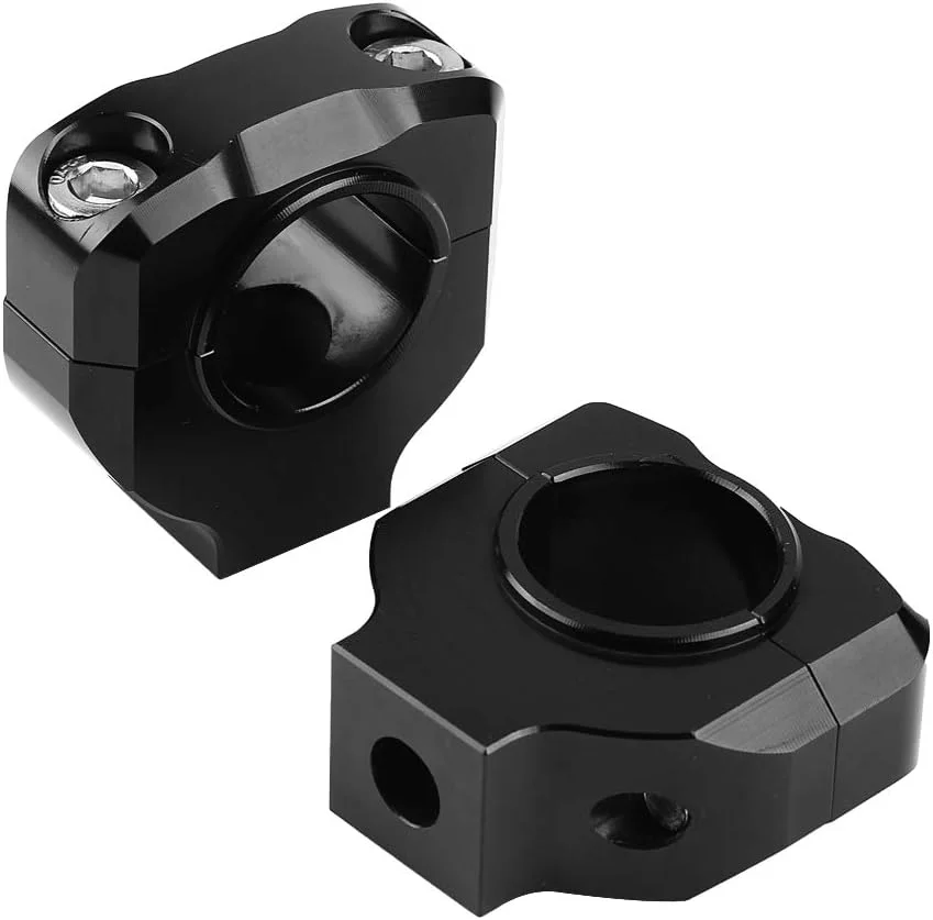 افزایش دهنده فرمان موتور سیکلت Cryfokt، گیره اهرمی آلیاژ آلومینیوم CNC بادوام برای تمام فرمان های 28 میلی متری