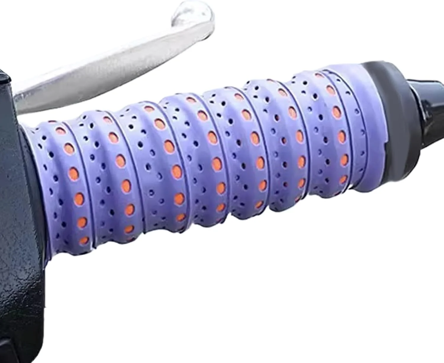 نوار فرمان - روکش فرمان سیلیکونی برای دوچرخه | گریپ فرمان جذب کننده ضربه - برای دوچرخه سواری، ورزش های کوهستانی، کمپینگ، اسکوتر، موتور سیکلت