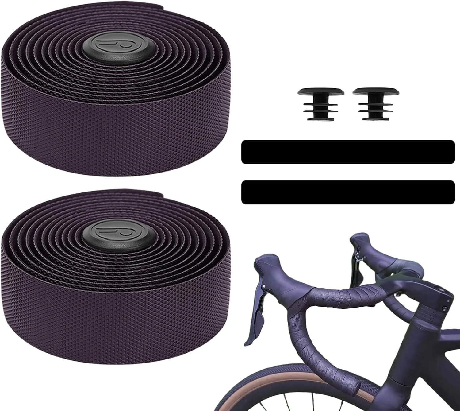 نوار فرمان برای دوچرخه کورسی - ضد لغزش، راحت و دارای چسبندگی | نوار فرمان تجهیزات ورزشی - برای سواری راحت، افزایش چسبندگی، مناسب برای روزهای بارانی