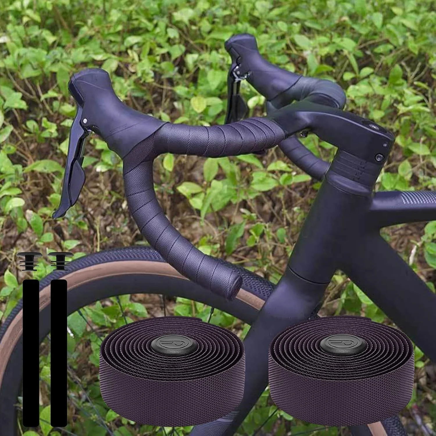 نوار فرمان برای دوچرخه کورسی - ضد لغزش، راحت و دارای چسبندگی | نوار فرمان تجهیزات ورزشی - برای سواری راحت، افزایش چسبندگی، مناسب برای روزهای بارانی نوار فرمان برای دوچرخه کورسی - ضد لغزش، راحت و دارای چسبندگی | نوار فرمان تجهیزات ورزشی - برای سواری راحت، افزایش چسبندگی، مناسب برای روزهای بارانی