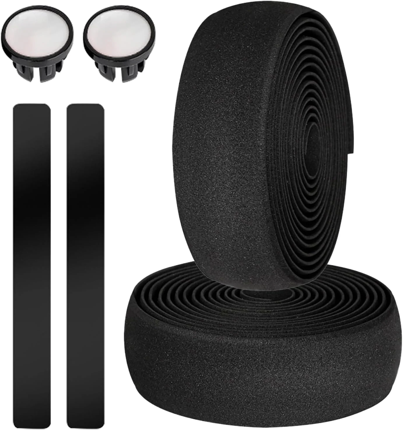 نوار فرمان برای دوچرخه کورسی - گریپ EVA جاذب ضربه - نوار فرمان دوچرخه کورسی، برای ارتقاء راحتی نصب موتورسواری، میرایی لرزش نوار فرمان برای دوچرخه کورسی - گریپ EVA جاذب ضربه - نوار فرمان دوچرخه کورسی، برای ارتقاء راحتی نصب موتورسواری، میرایی لرزش