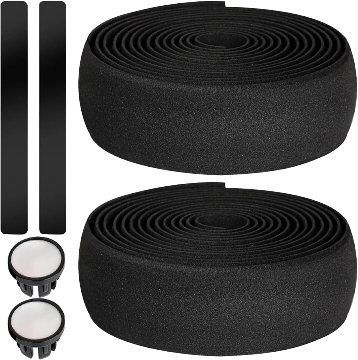 نوار فرمان برای دوچرخه کورسی، دسته EVA جاذب ضربه - نوارهای فرمان دوچرخه - برای ارتقاء راحتی، نصب، کاهش لرزش، موتورسواری