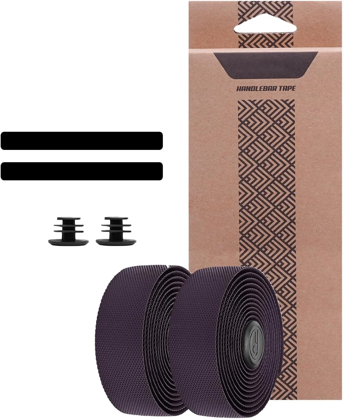 نوار فرمان دوچرخه - 2 ست روکش نرم ضد لغزش و جاذب ضربه - جایگزین نوار فرمان دوچرخه | برای سواری راحت، چسبندگی بیشتر، دوچرخه سواری در روزهای بارانی