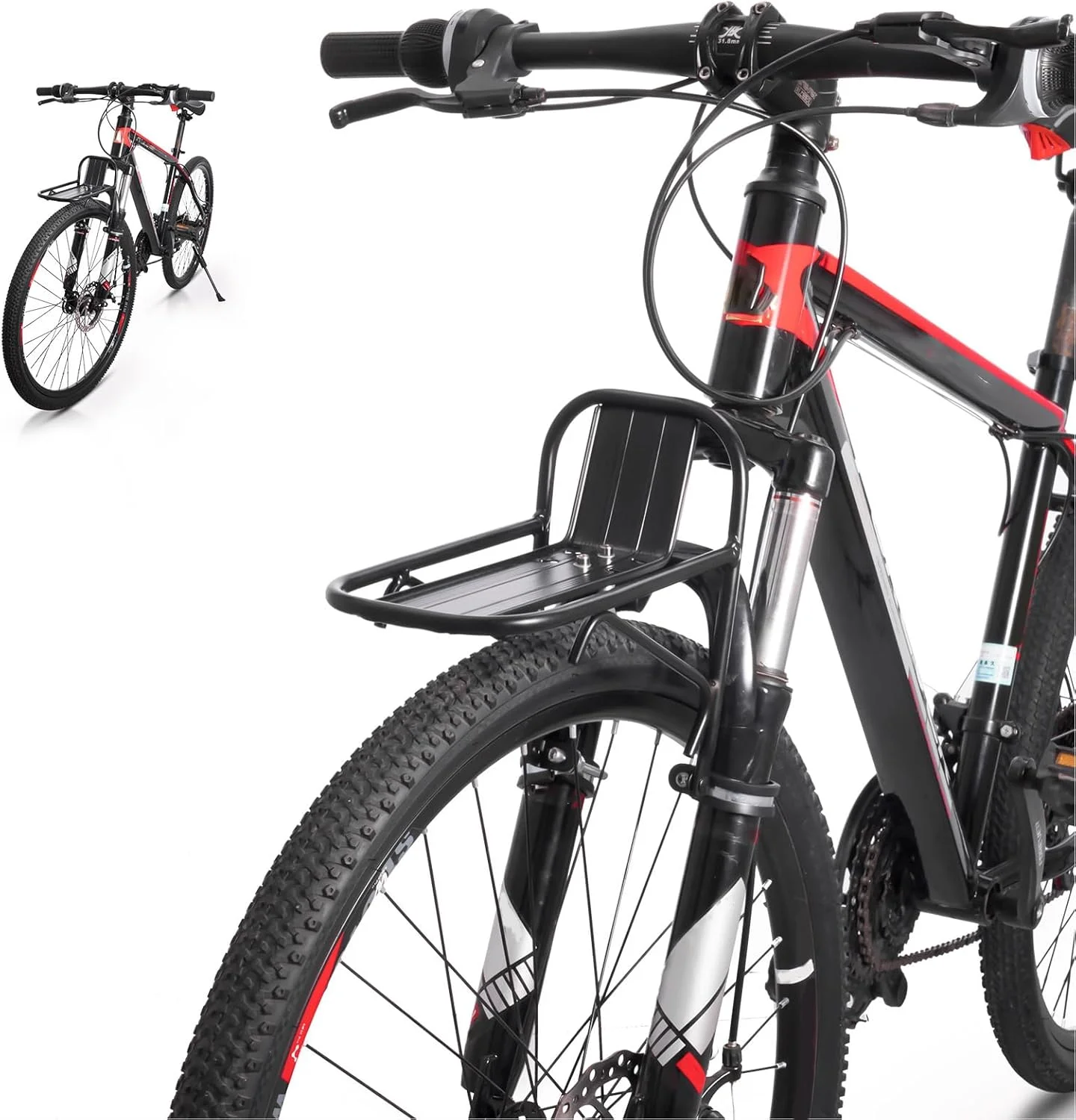 باربند جلوی دوچرخه آلیاژ آلومینیوم مناسب برای حمل بار دوچرخه کوهستان باربند جلوی دوچرخه آلیاژ آلومینیوم مناسب برای حمل بار دوچرخه کوهستان