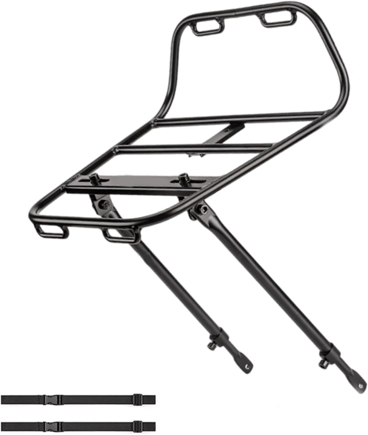 باربند جلوی دوچرخه با ظرفیت 10 کیلوگرم، باربند حمل بار آلیاژی برای دوچرخه های کوهستانی، قفسه حمل بار و مسافرت، قفسه نصب جلوی دوچرخه سواری