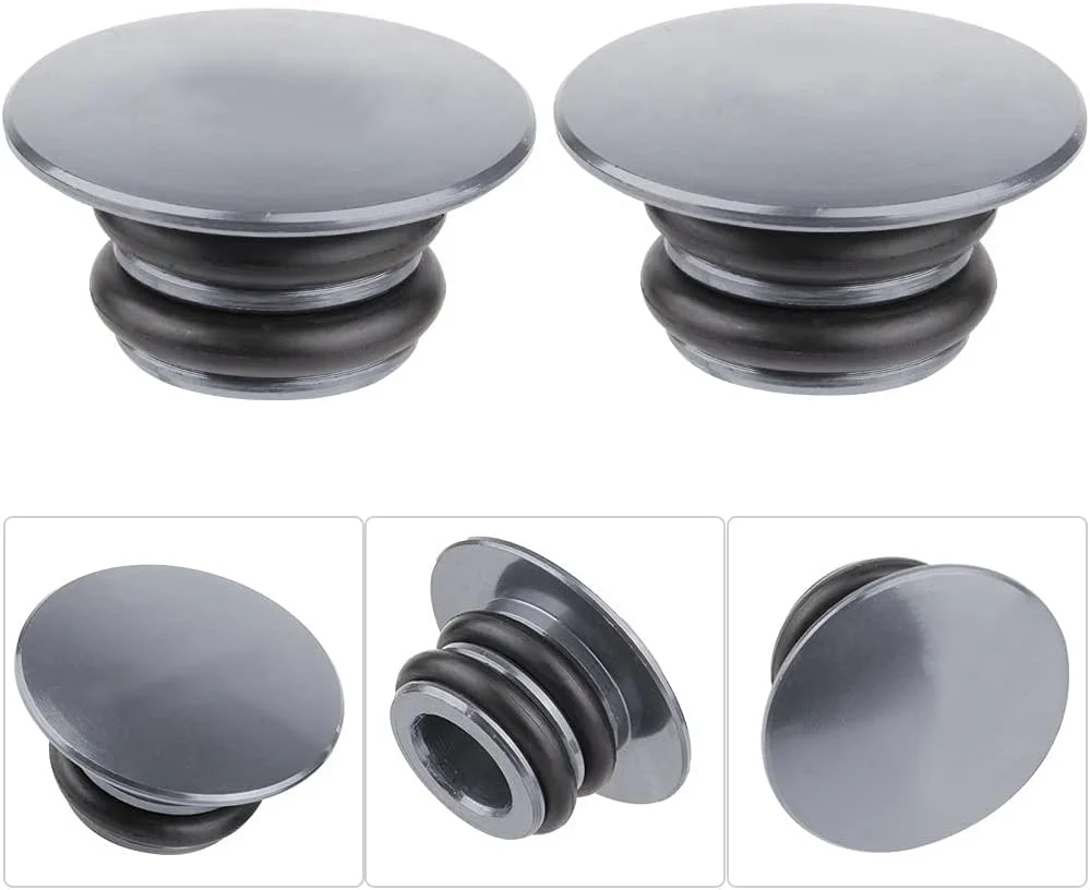 دسته فرمان آلیاژ آلومینیوم Cryfokt برای دوچرخه کورسی، عمر طولانی، مشکی، 1 جفت، سبک و حمل آسان برای دوچرخه سواران