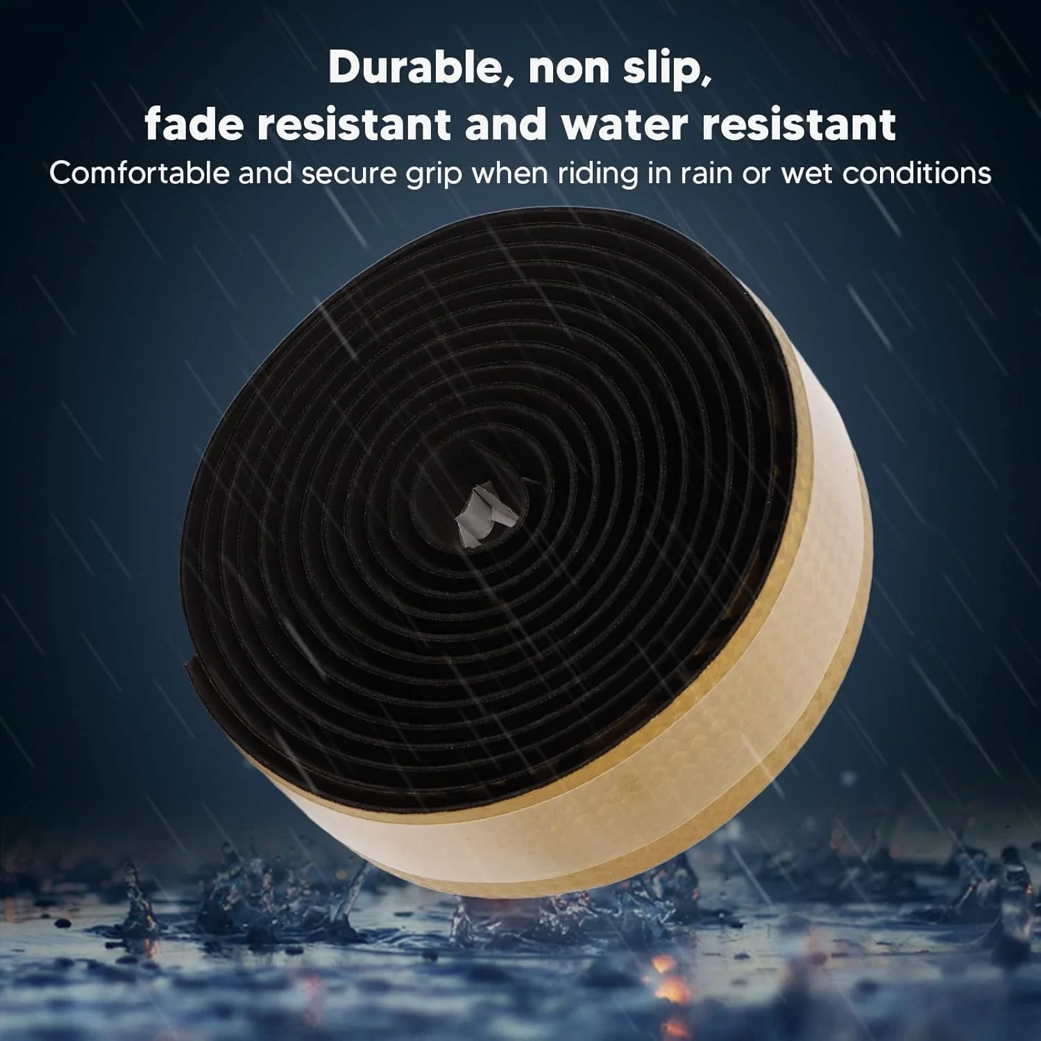 نوار فرمان دوچرخه Cryfokt با جذب ضربه نرم و ضد لغزش برای قطعات و اجزای دوچرخه (طلایی) نوار فرمان دوچرخه Cryfokt با جذب ضربه نرم و ضد لغزش برای قطعات و اجزای دوچرخه (طلایی)