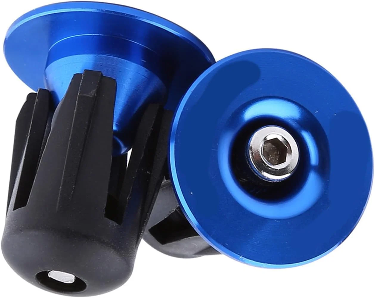 گریپ فرمان آلومینیومی رنگی دوچرخه Cryfokt، درپوش انتهایی، مناسب برای علاقه مندان به دوچرخه، سبک وزن، بادوام، ضد لغزش برای فرمان های 22-24 میلی متری، ایده آل برای دوستداران دوچرخه، قرمز/سبز/آبی/مشکی/طلایی (آبی) گریپ فرمان آلومینیومی رنگی دوچرخه Cryfokt، درپوش انتهایی، مناسب برای علاقه مندان به دوچرخه، سبک وزن، بادوام، ضد لغزش برای فرمان های 22-24 میلی متری، ایده آل برای دوستداران دوچرخه، قرمز/سبز/آبی/مشکی/طلایی (آبی)