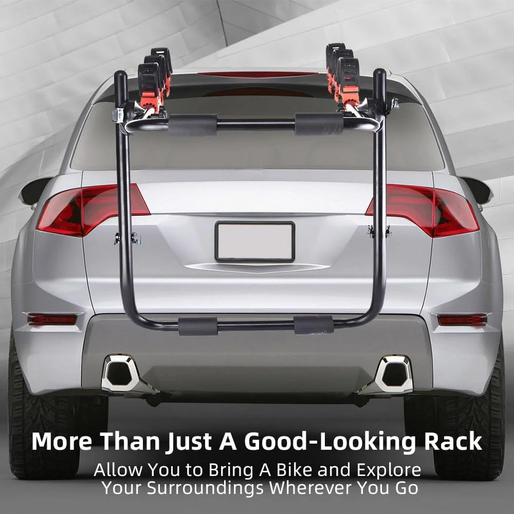 نگهدارنده دوچرخه صندوق عقب خودرو Fawoonu، مناسب برای 3 دوچرخه، مقاوم و بادوام، سازگار با کامیون ها، شاسی بلندها و مینی ون ها نگهدارنده دوچرخه صندوق عقب خودرو Fawoonu، مناسب برای 3 دوچرخه، مقاوم و بادوام، سازگار با کامیون ها، شاسی بلندها و مینی ون ها