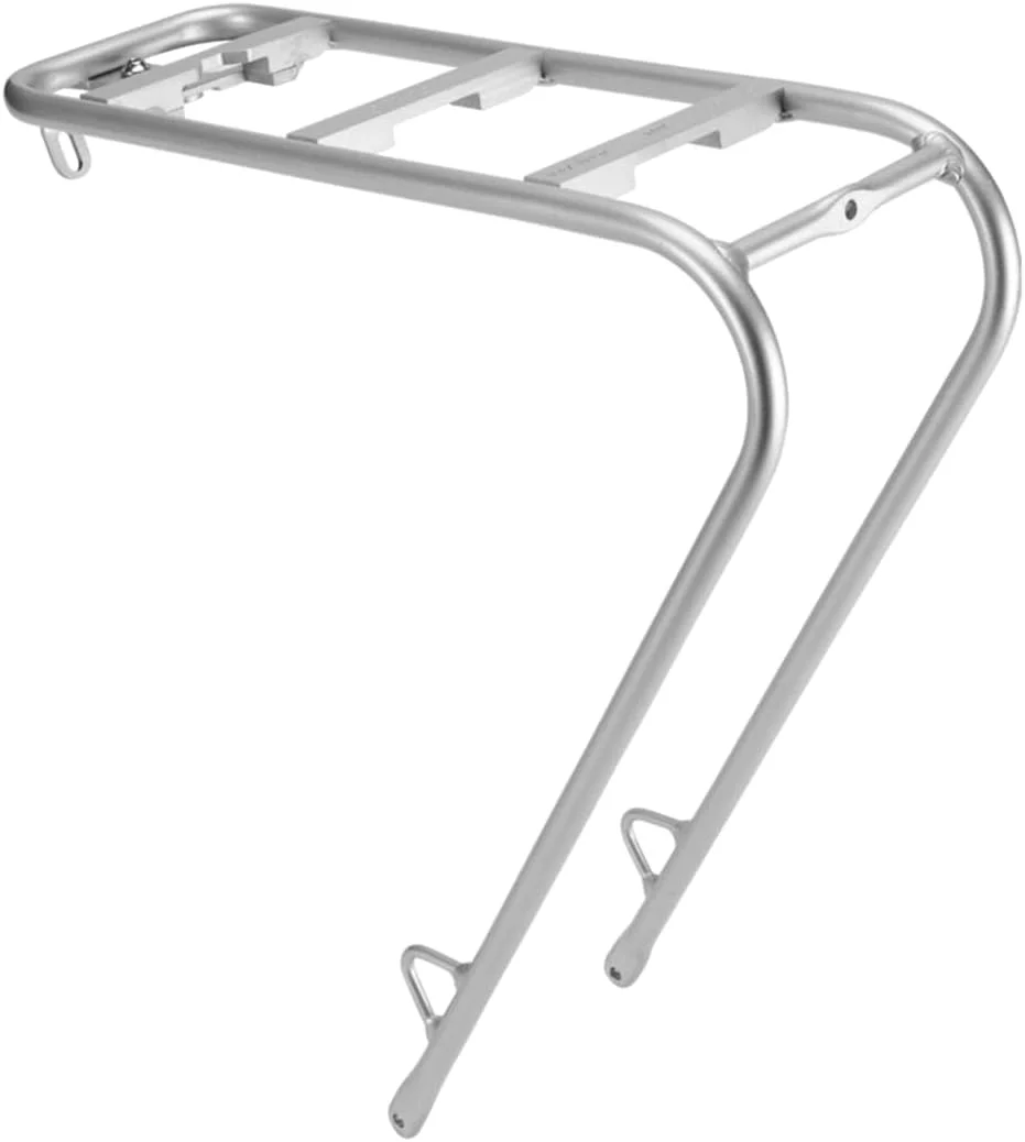 باربند جلوی دوچرخه Electra مدل Alloy MIK، نقره ای، لوازم جانبی نگهداری بار دوچرخه