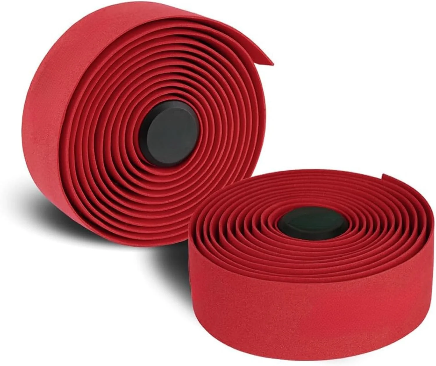 نوار فرمان دوچرخه 2 عددی فروشگاه سفید. چسبندگی دوچرخه خود را افزایش دهید، دور دوچرخه خود بپیچید و از یک تجربه سواری راحت لذت ببرید (قرمز)