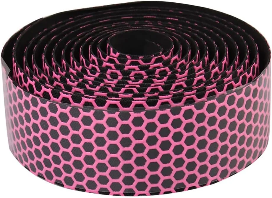 نوار فرمان دوچرخه پپیسکی، 2 رول، مناسب دوچرخه کوهستان و جاده، ضد لغزش، به همراه درپوش انتهایی فرمان و جذب شوک