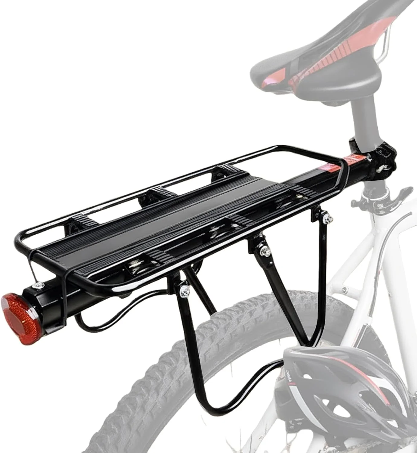 باربند عقب دوچرخه با نصب سریع و ابزار - باربند عقب دوچرخه برای حمل بار - مناسب برای دوچرخه‌سواری جاده، کوهستان، شهری، رفت و آمد، تجهیزات و وسایل حمل بار، آقایان و بانوان