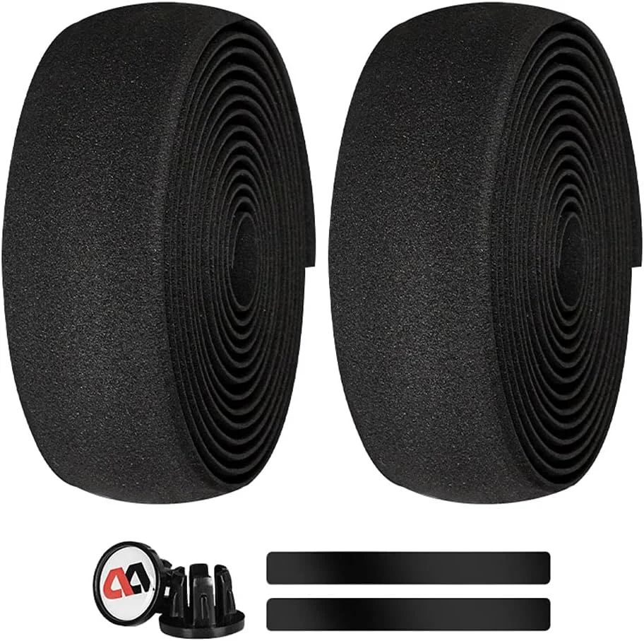 نوار فرمان دوچرخه Morelian، روکش فرمان دوچرخه جاده، نوار فرمان ضد لغزش EVA با قابلیت جذب شوک