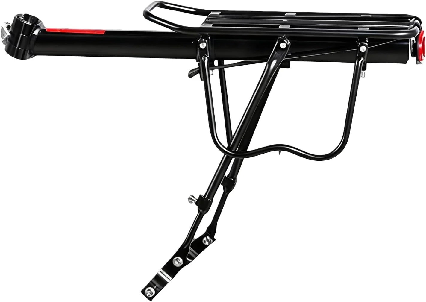 باربند عقب دوچرخه - تحمل بار 25 کیلوگرم با نصب سریع و ابزار، باربند حمل بار دوچرخه، مناسب برای دوچرخه سواری جاده، کوهستان و شهری، تجهیزات حمل بار برای آقایان و بانوان