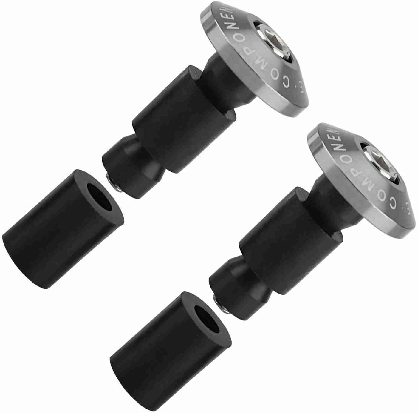 درپوش لغزنده انتهای دسته فرمان موتور سیکلت موریلیان، درپوش های محکم و کاربردی آلیاژ آلومینیوم برای مسابقات ATV آفرود، قطعه شیک و رنگارنگ روشن، محافظت از میله و دسته، آسان (خاکستری) درپوش لغزنده انتهای دسته فرمان موتور سیکلت موریلیان، درپوش های محکم و کاربردی آلیاژ آلومینیوم برای مسابقات ATV آفرود، قطعه شیک و رنگارنگ روشن، محافظت از میله و دسته، آسان (خاکستری)