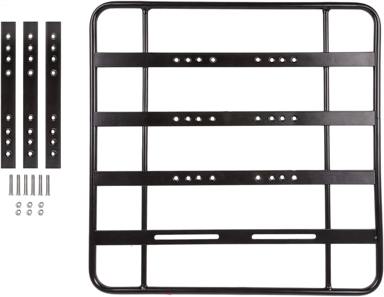 باربند عقب دوچرخه با استحکام بالا، قاب فلزی، باربند با قابلیت رهاسازی سریع، پایه نگهدارنده بار دوچرخه، باربند عقب قابل جابجایی
