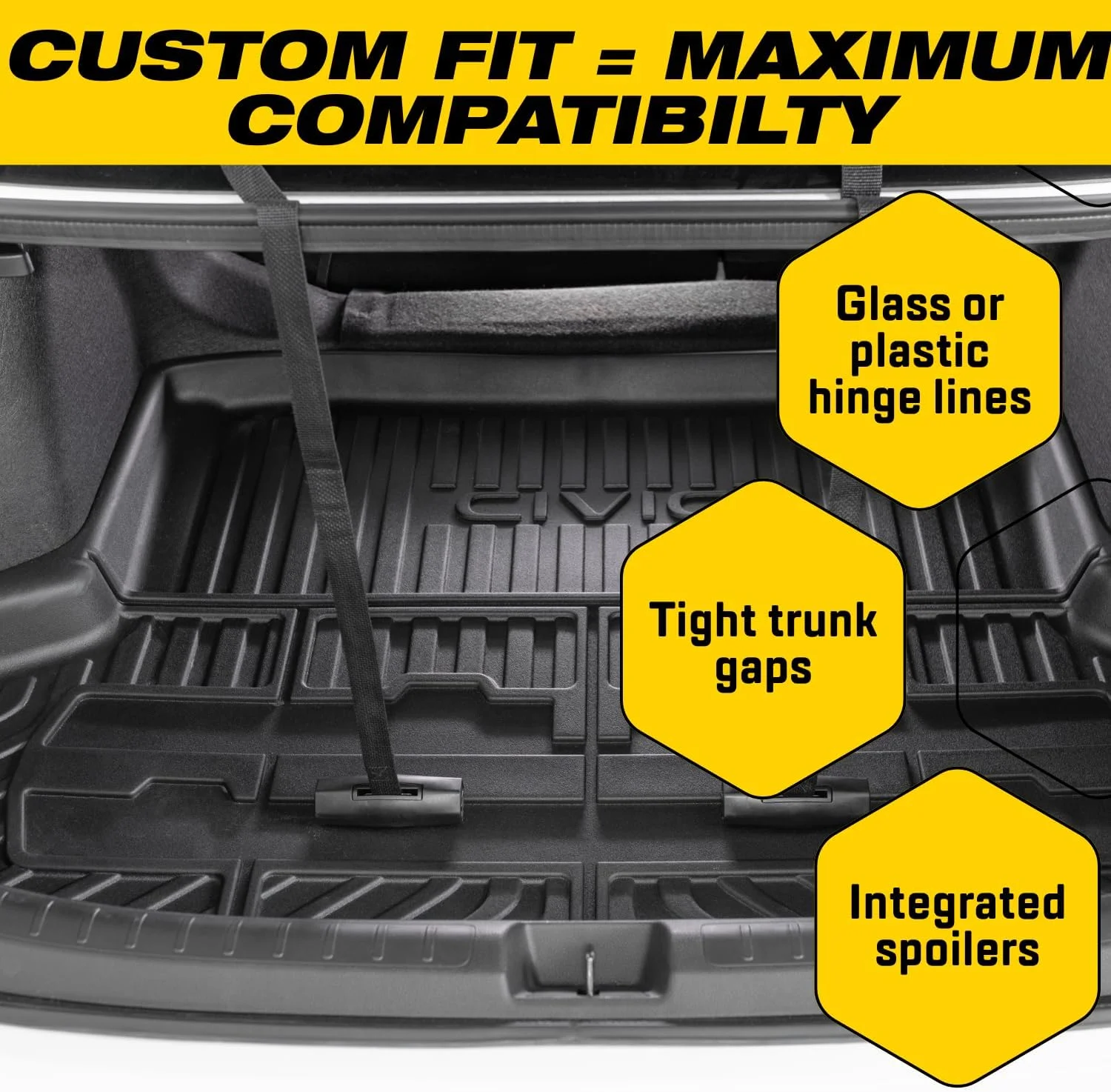 لوازم جانبی باربند دوچرخه ساریس، Hatch Huggers SL برای باربند صندوق عقب، مشکی، سایز واحد لوازم جانبی باربند دوچرخه ساریس، Hatch Huggers SL برای باربند صندوق عقب، مشکی، سایز واحد