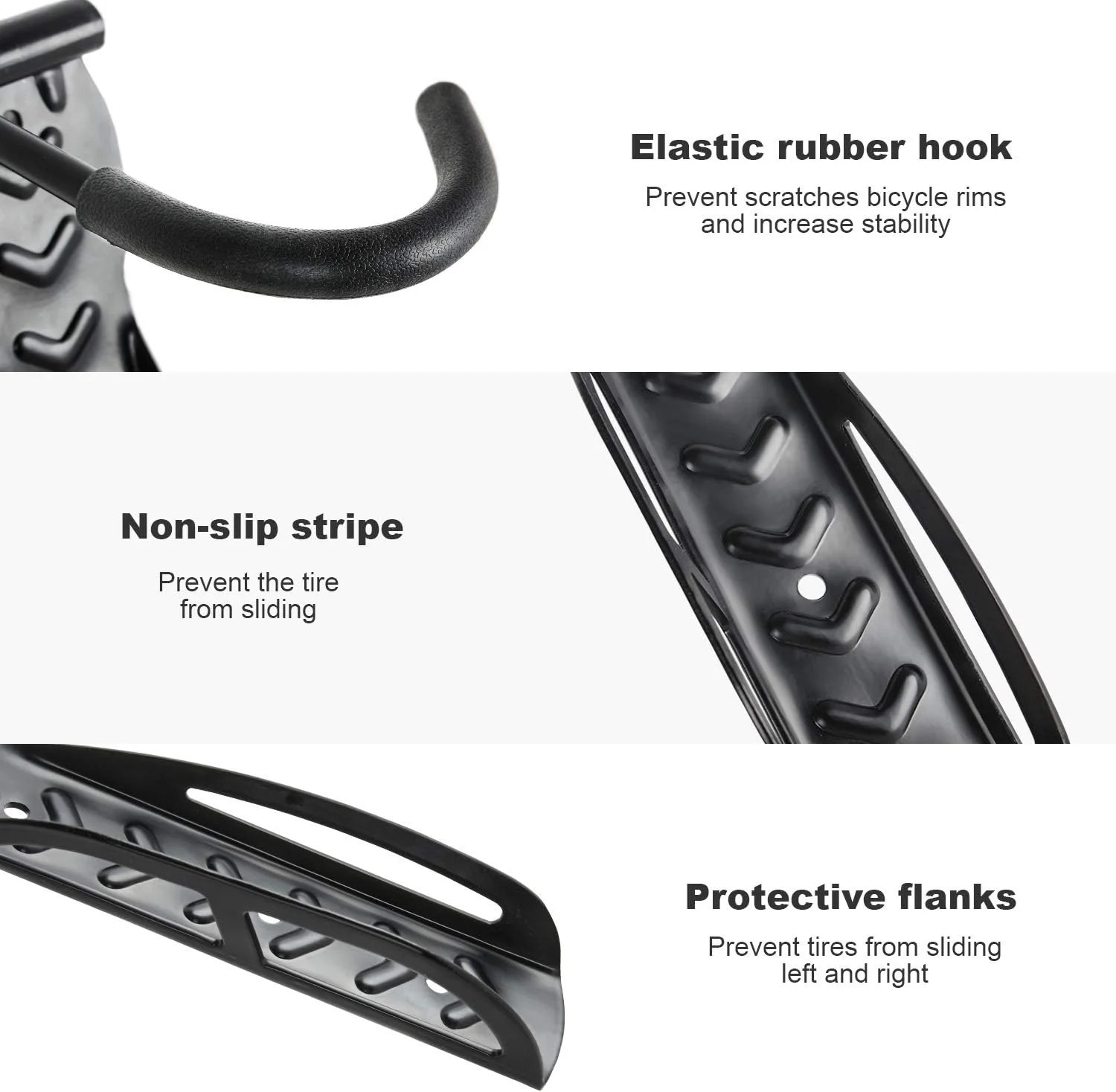 نگهدارنده دیواری دوچرخه تودکو به همراه سینی لاستیک عقب، قلاب آویز عمودی دوچرخه برای داخل خانه، گاراژ، انباری، مناسب برای آویزان کردن دوچرخه های جاده ای، کوهستانی یا هیبریدی، بسته 2 عددی نگهدارنده دیواری دوچرخه تودکو به همراه سینی لاستیک عقب، قلاب آویز عمودی دوچرخه برای داخل خانه، گاراژ، انباری، مناسب برای آویزان کردن دوچرخه های جاده ای، کوهستانی یا هیبریدی، بسته 2 عددی