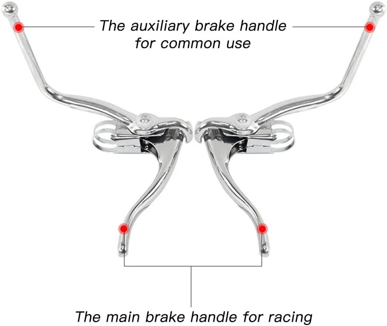 دسته ترمز دوتایی دوچرخه آلومینیومی سبک وزن موریلیان، اهرم ترمز دوچرخه سواری جاده ای MTB دسته ترمز دوتایی دوچرخه آلومینیومی سبک وزن موریلیان، اهرم ترمز دوچرخه سواری جاده ای MTB