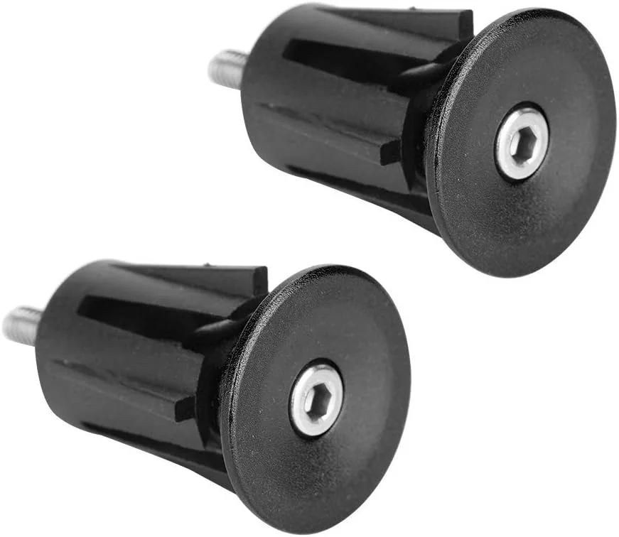 دسته دوچرخه کیانسو، یک جفت سر دسته فرمان آلیاژ آلومینیوم برای دوچرخه کوهستان و جاده (مشکی)