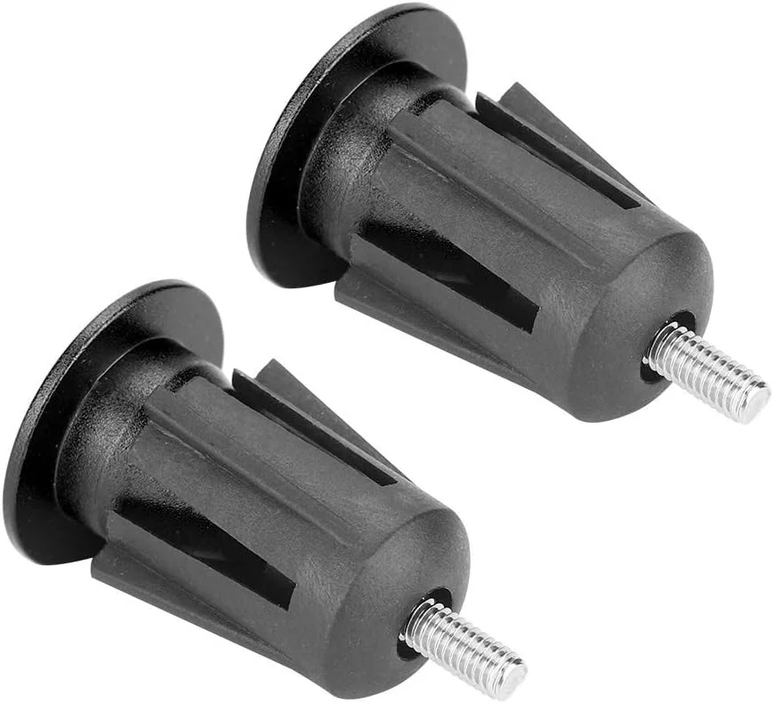 دسته دوچرخه کیانسو، یک جفت سر دسته فرمان آلیاژ آلومینیوم برای دوچرخه کوهستان و جاده (مشکی)