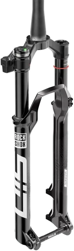 دوشاخ تعلیق RockShox, SID ULT Flight Attendant D1، 29 اینچ، Debonair، 120 میلی‌متر، 1-1/8 اینچ - 1.5 اینچ، 15x110 میلی‌متر TA، پیشروی: 44 میلی‌متر، مشکی، ریموت: جداگانه به فروش می‌رسد