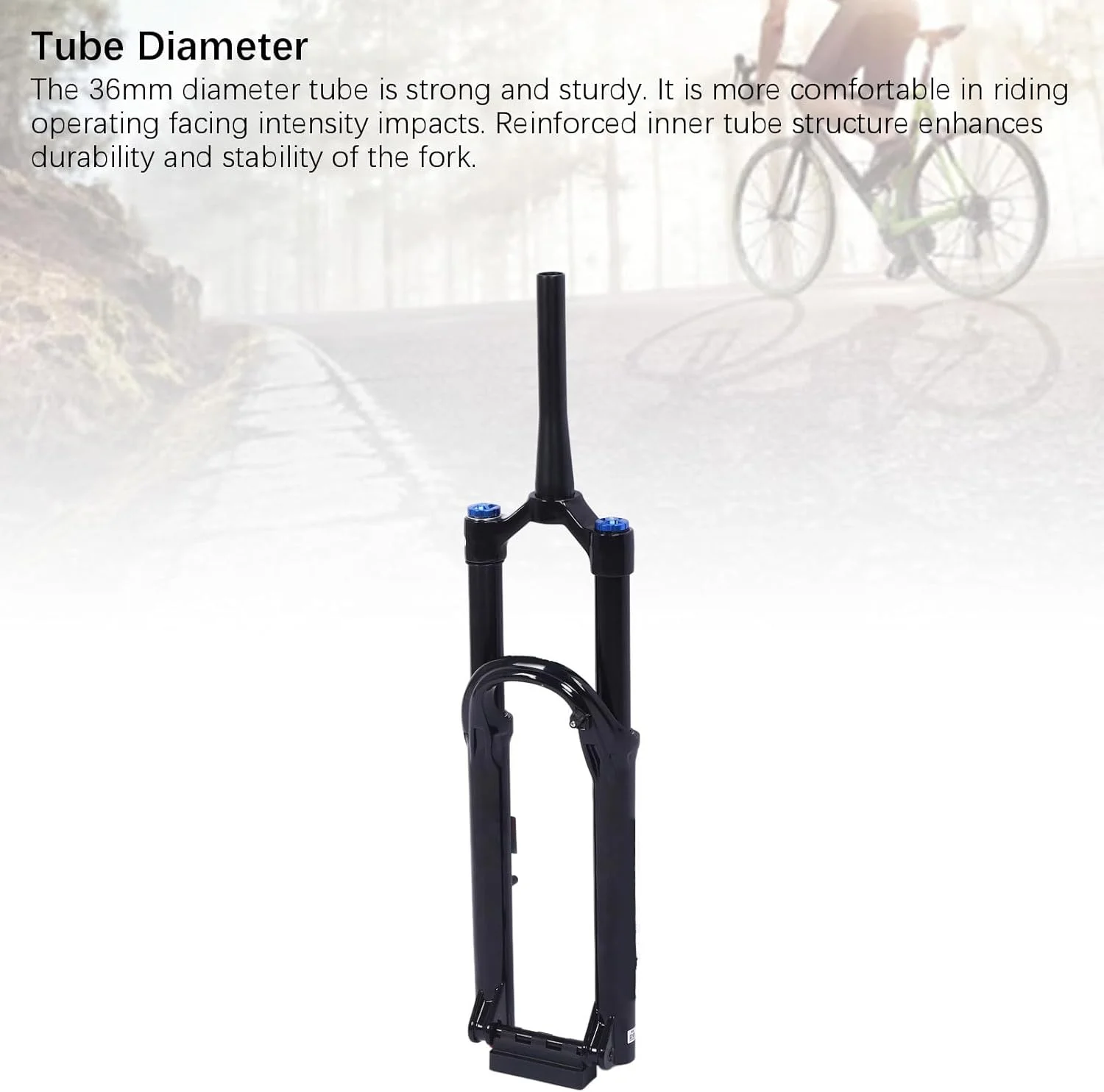 دوشاخ کمک فنر دوچرخه 29 اینچ 36 میلی متری آلیاژ آلومینیوم برای دوچرخه کوهستان و دوچرخه های برقی
