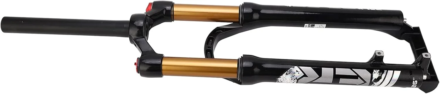 دوشاخ تعلیق دوچرخه 120 میلیمتری، دوشاخ آلیاژ آلومینیوم Mg فنری بادی جلو 26 اینچی لوله فرمان مستقیم برای دوچرخههای کوهستانی دوشاخ تعلیق دوچرخه 120 میلیمتری، دوشاخ آلیاژ آلومینیوم Mg فنری بادی جلو 26 اینچی لوله فرمان مستقیم برای دوچرخههای کوهستانی