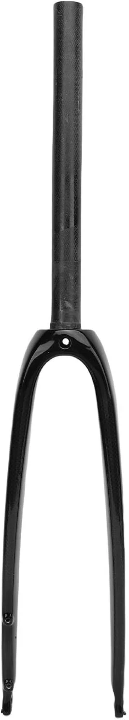 دوشاخ جلوی سخت دوچرخه کورسی فیبر کربن 3K براق 28C با رهاسازی سریع و ترمز دیسکی، مناسب برای تعویض دوشاخ جلوی سخت دوچرخه کورسی فیبر کربن 3K براق 28C با رهاسازی سریع و ترمز دیسکی، مناسب برای تعویض