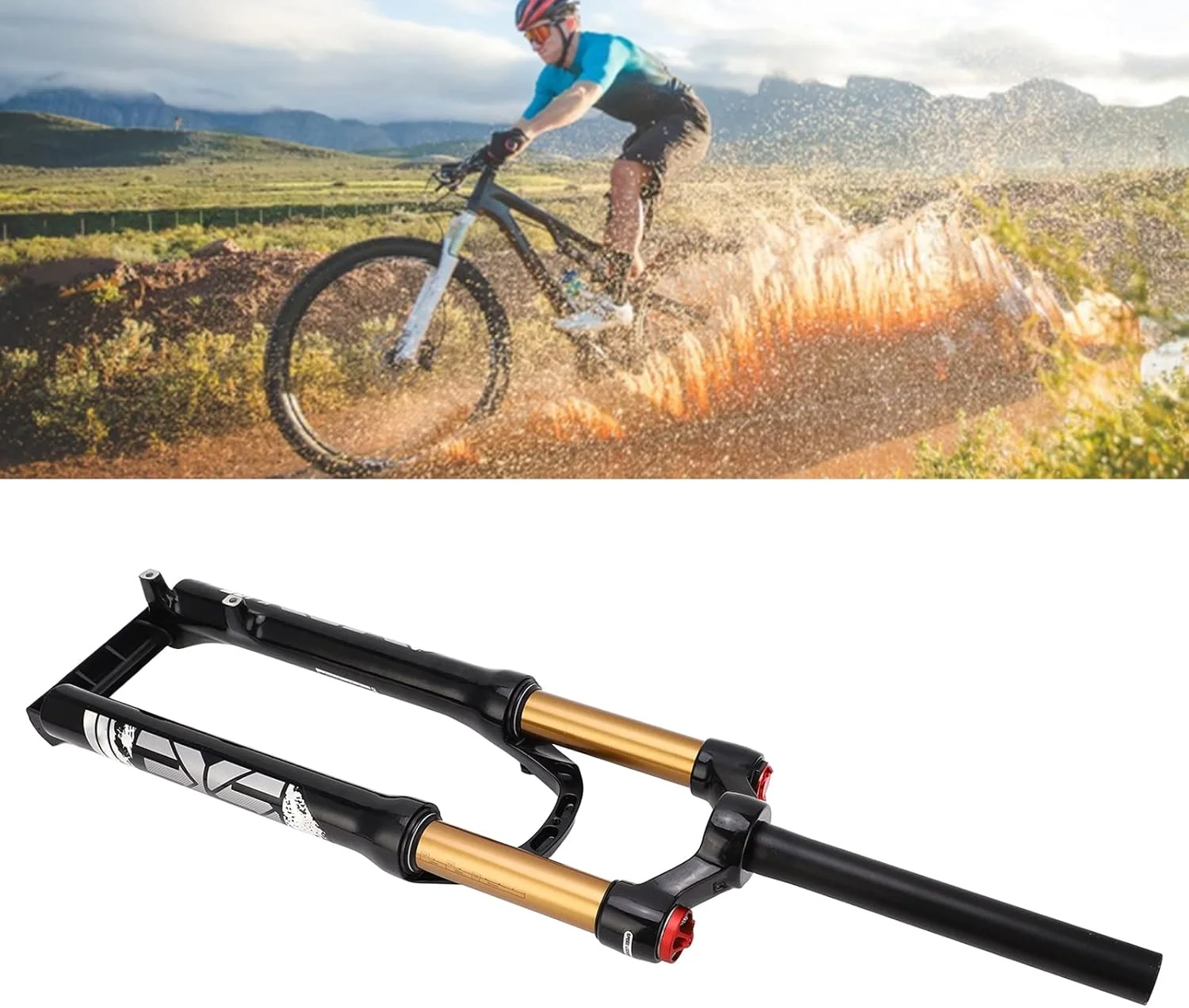 دوشاخ آلیاژ MG با استحکام بالا برای دوچرخه، توپی 120 میلیمتری، دوشاخ مستقیم، سیستم تعلیق، دوشاخ بادی با کنترل قفل پایدار، ایدهآل برای عملکرد و دوچرخهسواری کوهستانی دوشاخ آلیاژ MG با استحکام بالا برای دوچرخه، توپی 120 میلیمتری، دوشاخ مستقیم، سیستم تعلیق، دوشاخ بادی با کنترل قفل پایدار، ایدهآل برای عملکرد و دوچرخهسواری کوهستانی