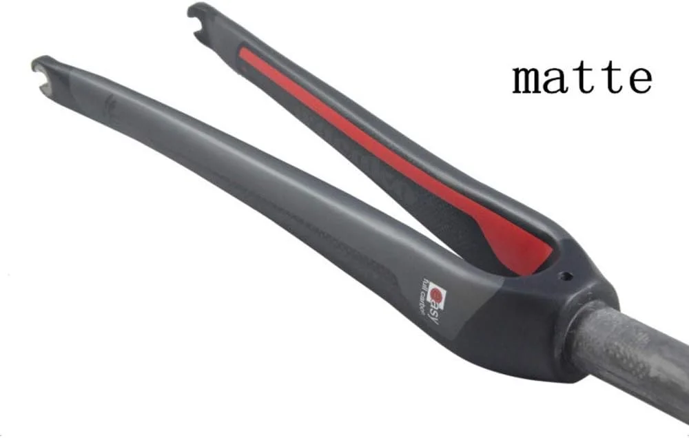 دوچرخه سه چرخ برای بزرگسالان، دوشاخ تعلیق دوچرخه، دوشاخ صلب فیبر کربنی 3K برای دوچرخه 700C، دوشاخ جلوی دوچرخه 1 1/8 اینچ (28.6 میلی متر) سبک وزن برای دوچرخه های جاده ای، دوشاخ کربنی دوچرخه سواری، مات - لوله مستقیم دوچرخه سه چرخ برای بزرگسالان، دوشاخ تعلیق دوچرخه، دوشاخ صلب فیبر کربنی 3K برای دوچرخه 700C، دوشاخ جلوی دوچرخه 1 1/8 اینچ (28.6 میلی متر) سبک وزن برای دوچرخه های جاده ای، دوشاخ کربنی دوچرخه سواری، مات - لوله مستقیم