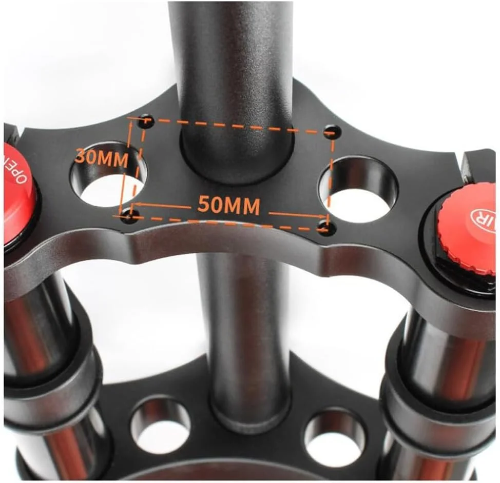 دوشاخ بادی دوچرخه کوهستان آلیاژ منیزیم 27.5 اینچ 29 مناسب دوچرخه کوهستان DH مشکی 150 میلی متر