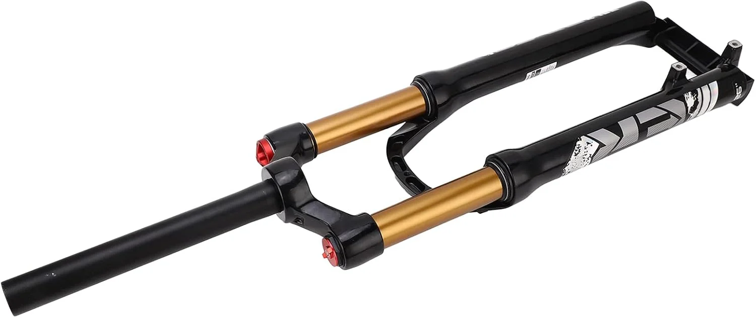 دوشاخ بادی کمک فنر دار دوچرخه کوهستان Cryfokt، آلیاژ آلومینیوم MG با استحکام بالا، دوشاخ جلو برای دوچرخه 26 اینچی، عملکرد عالی برای اکثر دوچرخه ها دوشاخ بادی کمک فنر دار دوچرخه کوهستان Cryfokt، آلیاژ آلومینیوم MG با استحکام بالا، دوشاخ جلو برای دوچرخه 26 اینچی، عملکرد عالی برای اکثر دوچرخه ها