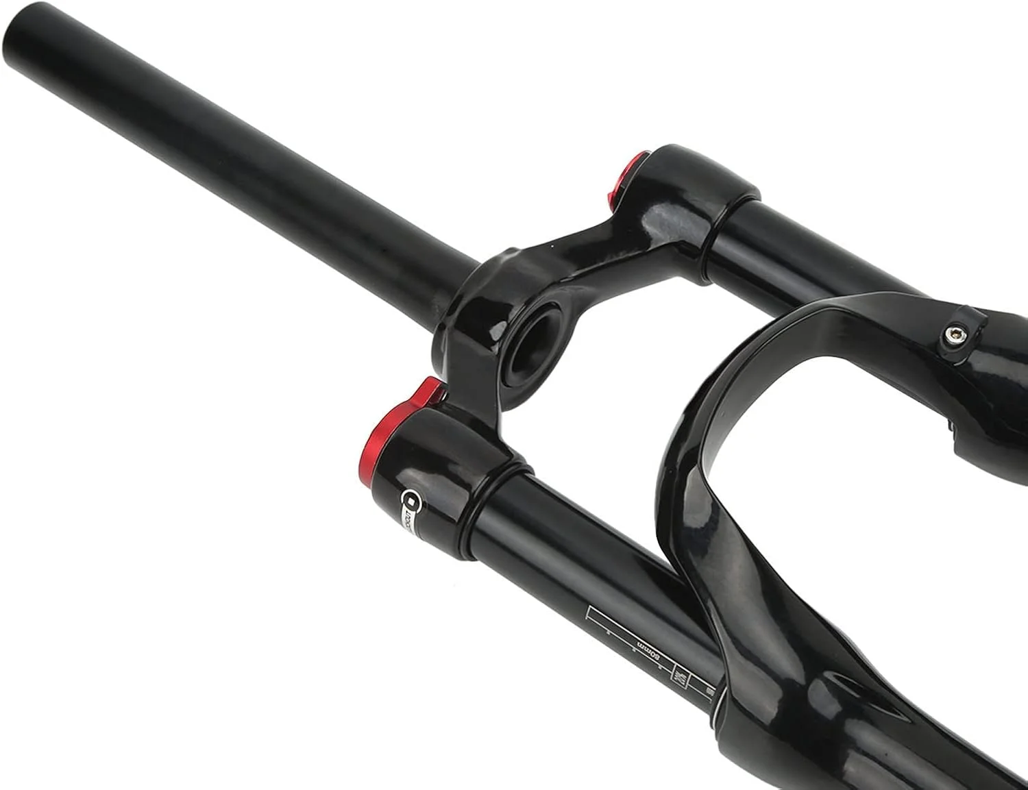 دوشاخ کمک فنر آلومینیومی آلیاژی ۲۶ اینچی مقاوم برای دوچرخه کوهستان با قفل دستی، تجربه سواری عالی، ایده آل برای انواع جاده ها دوشاخ کمک فنر آلومینیومی آلیاژی ۲۶ اینچی مقاوم برای دوچرخه کوهستان با قفل دستی، تجربه سواری عالی، ایده آل برای انواع جاده ها