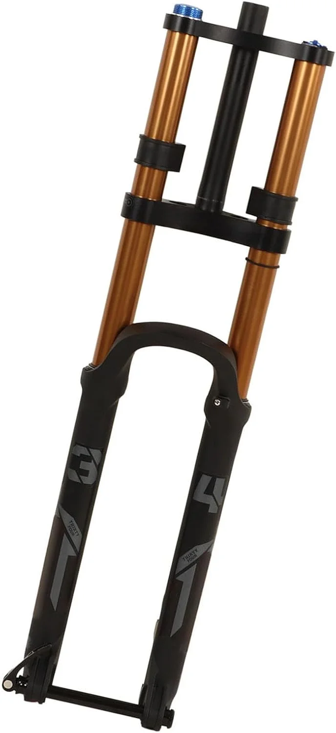 دوشاخ کمک فنر دوچرخه Cryfokt، دوشاخ جلوی دوچرخه کوهستان کنترل قفل عالی و سواری آرام برای لوازم جانبی دوچرخه دوشاخ کمک فنر دوچرخه Cryfokt، دوشاخ جلوی دوچرخه کوهستان کنترل قفل عالی و سواری آرام برای لوازم جانبی دوچرخه