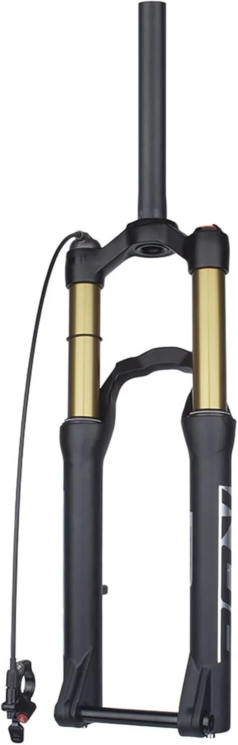 دوشاخ جلو کمک فنر دار دوچرخه کوهستان سایز 20/24 اینچ، لوله فرمان 1-1/8 اینچ، کورس 115 میلی متر، لوله داخلی D32MM، مدل D، سایز 24 اینچ دوشاخ جلو کمک فنر دار دوچرخه کوهستان سایز 20/24 اینچ، لوله فرمان 1-1/8 اینچ، کورس 115 میلی متر، لوله داخلی D32MM، مدل D، سایز 24 اینچ