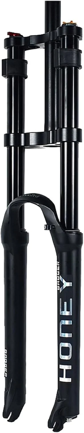 دوشاخ بادی کمک فنر دوچرخه کوهستان DH سایز 26/27.5/29 اینچ، کورس 160 میلی متر آلیاژ منیزیم 28.6 میلی متر دوشاخ کمک فنر دوچرخه کوهستانی دو شانه‌ای A,27.5in