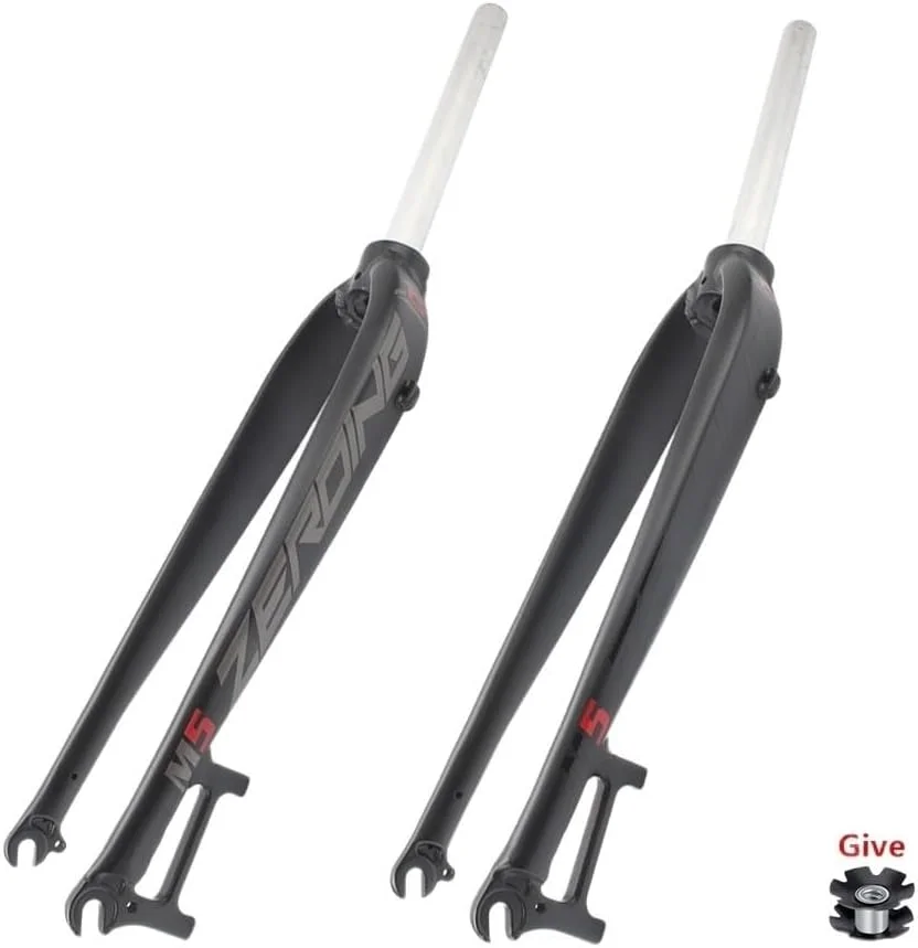 دوشاخ دوچرخه کوهستان M5 آلیاژ آلومینیوم مناسب برای دوشاخ دوچرخه جاده ای 26/27.5/29 اینچی ترمز V دوشاخ جلو دوشاخ دوچرخه کوهستان