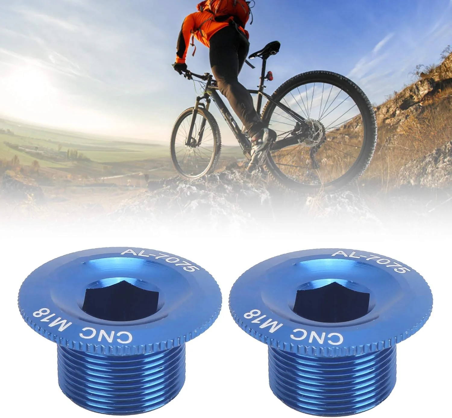 سرپیچ بازوی میل لنگ Sorandy، ساخت دقیق، مناسب برای میل لنگ یکپارچه توخالی Prowheel، دو عدد، لوازم ضروری دوچرخه سواری سرپیچ بازوی میل لنگ Sorandy، ساخت دقیق، مناسب برای میل لنگ یکپارچه توخالی Prowheel، دو عدد، لوازم ضروری دوچرخه سواری