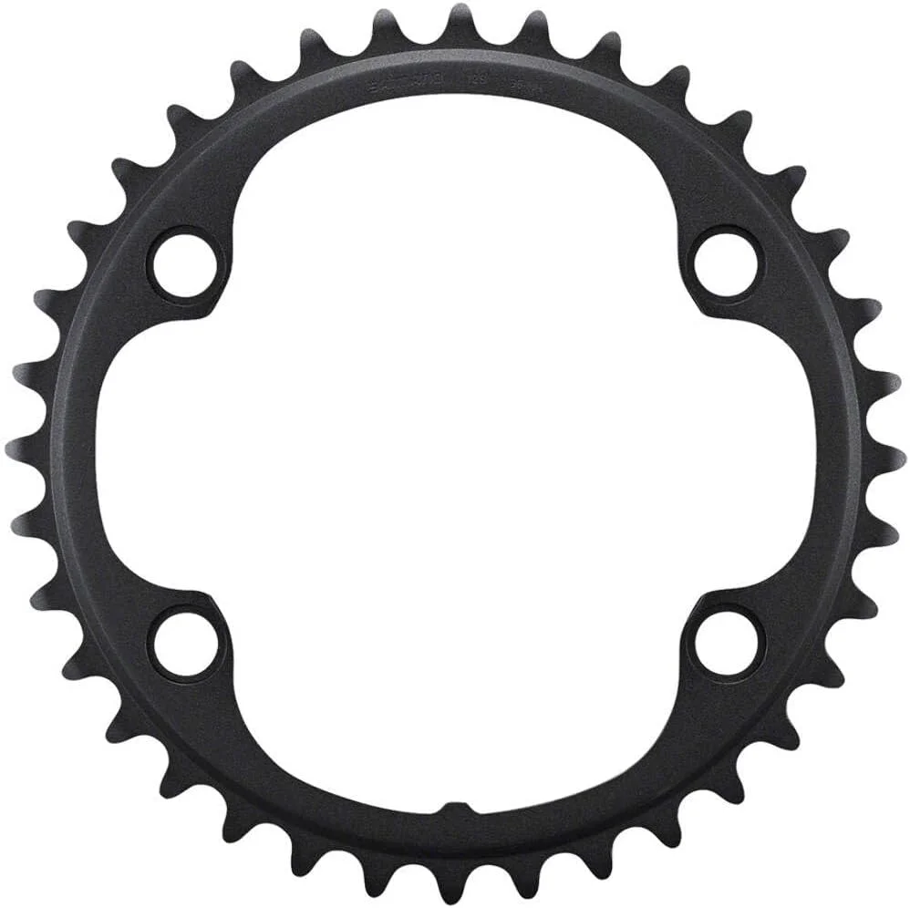 طبق قامه 12 سرعته SHIMANO Ultegra FC-R8100 - 36 دندانه، نامتقارن 110 BCD، مشکی، NH