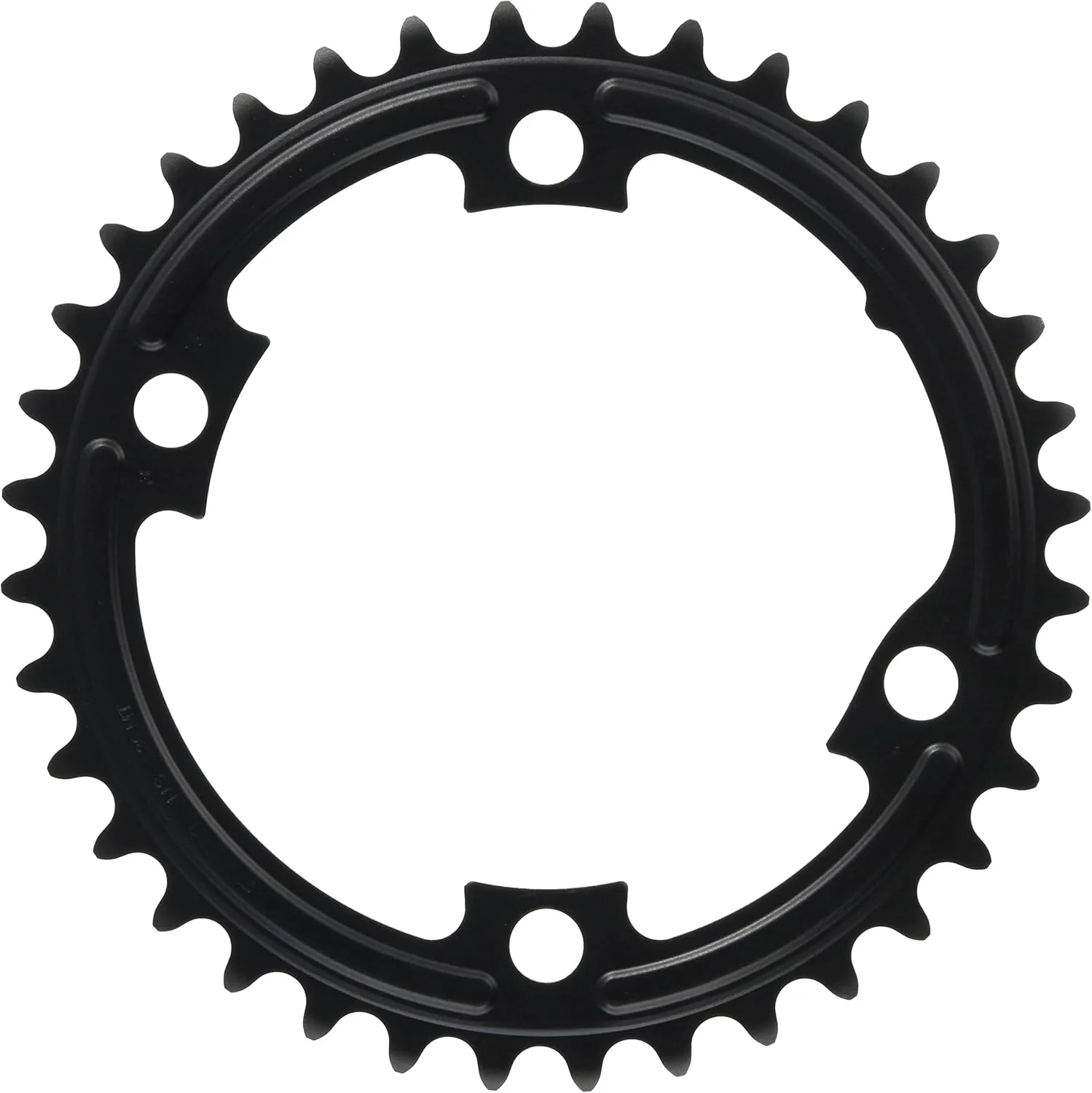 طبق قامه شیمانو FC-R7000، 36 دندانه-MT برای 52-36 دندانه، مشکی