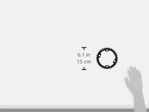 طبق قامه شیمانو FC-R7000، 36 دندانه-MT برای 52-36 دندانه، مشکی