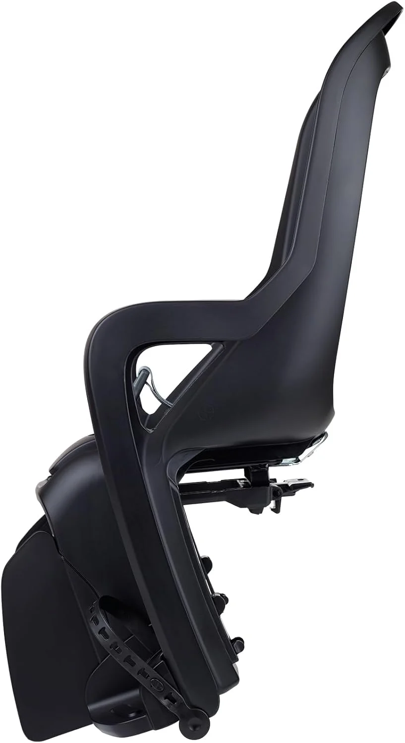 صندلی عقب دوچرخه کودک Polisport Groovy AVS+ 8408700001 با حداکثر وزن 22 کیلوگرم، اتصال به باربند، فقط سازگار با AVS+، مشکی/خاکستری تیره