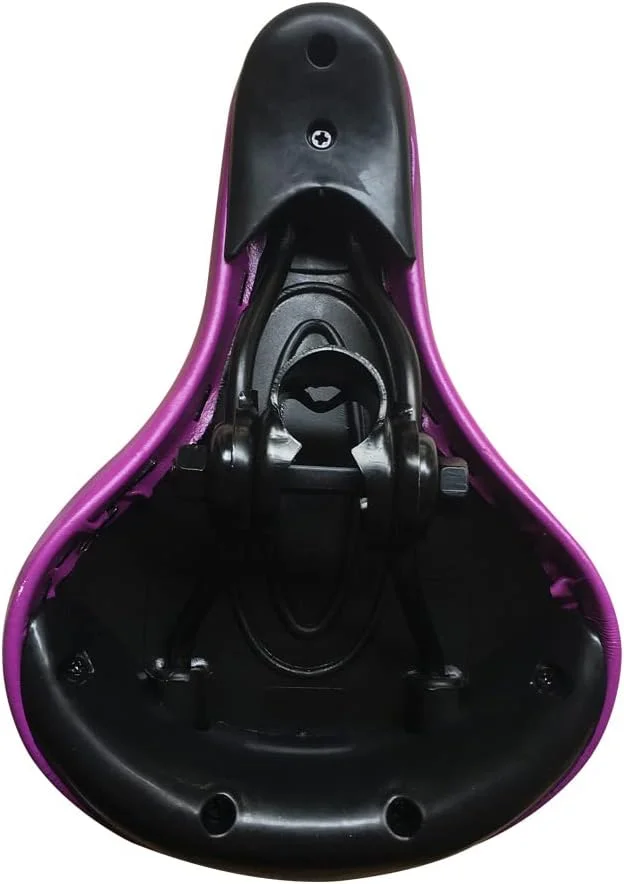 صندلی دوچرخه کودک صندلی دوچرخه برای دوچرخه های 14، 16، 18، 20 و 24 اینچ پسرانه و دخترانه (بنفش)