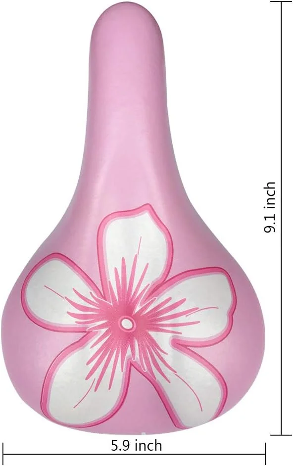 صندلی دوچرخه کودکانه مناسب دوچرخه‌های سایز ۱۴ تا ۲۴ اینچ (صورتی)