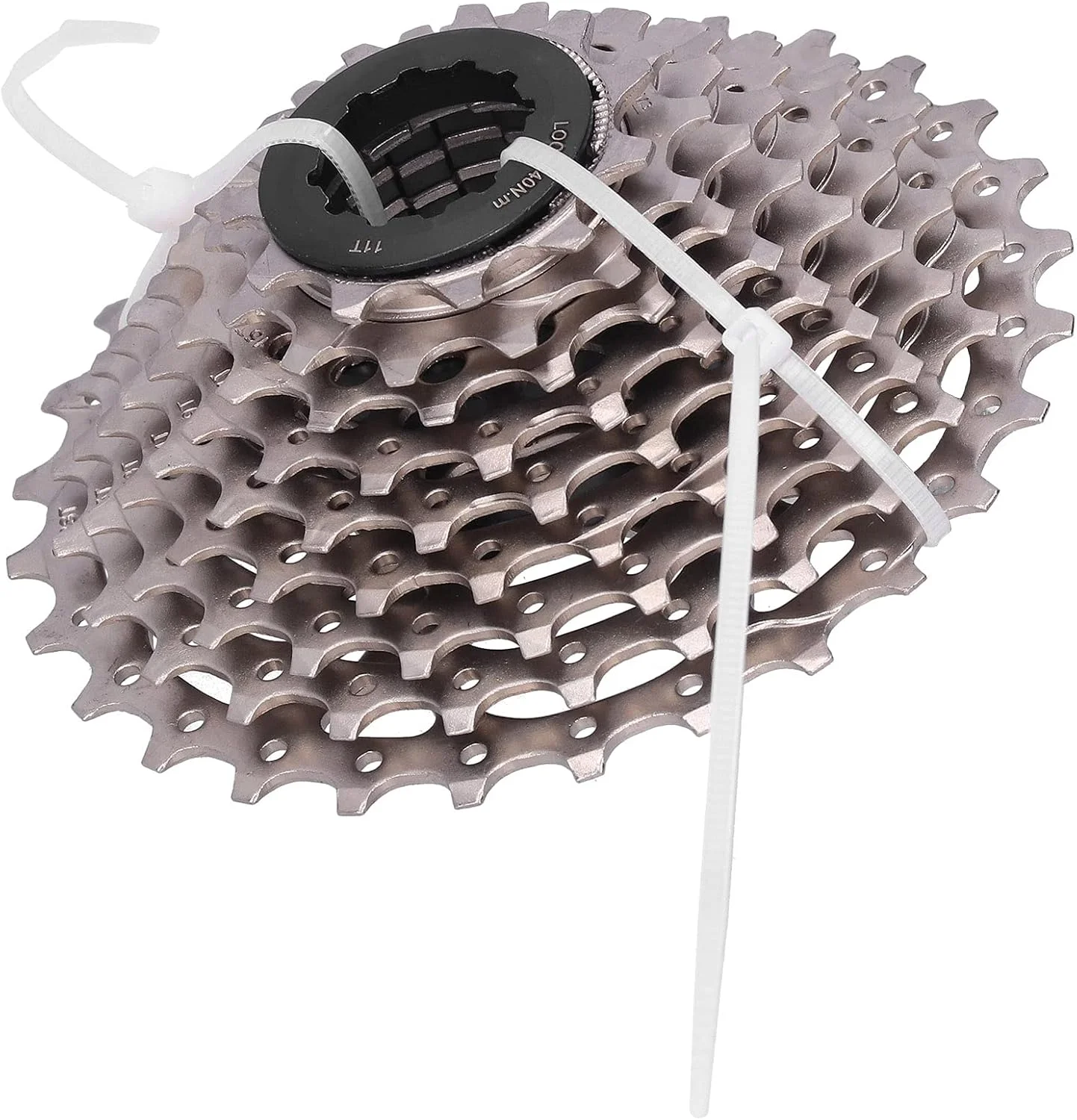 چرخ دنده نه سرعته دوچرخه، نقره ای، مقاوم در برابر حرارت بالا و ضربه قوی، برای دوچرخه های کوهستانی و جاده ای، طراحی توخالی سبک