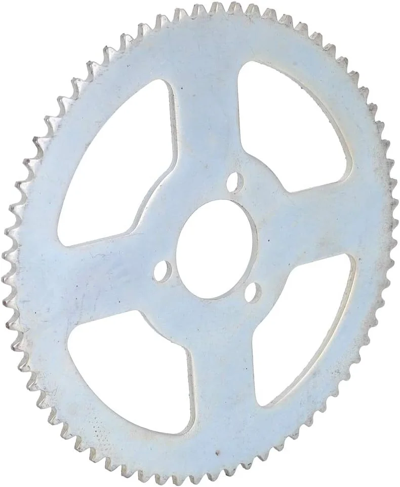 چرخ دنده 65 دندانه اسکوتر برقی، جنس با کیفیت بالا، عملکرد ساده و پایدار، مناسب برای رانندگان، فلزی